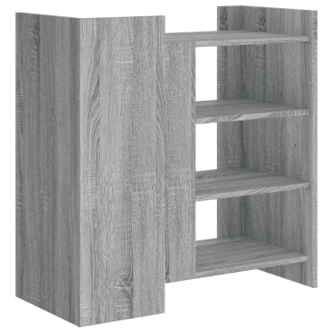 vidaXL Ντουλάπι Γκρι Sonoma 73,5x35x75cm από Επεξεργασμένο Ξύλο 1 τεμ.