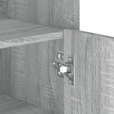 vidaXL Ντουλάπι Γκρι Sonoma 73,5x35x75cm από Επεξεργασμένο Ξύλο 1 τεμ.