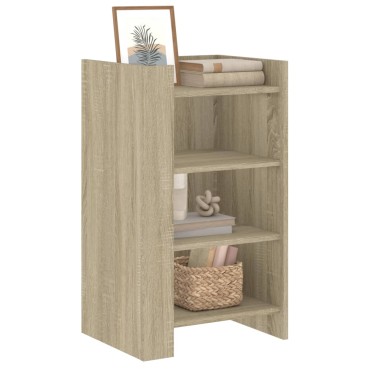 vidaXL Συρταριέρα Sonoma Δρυς 45x35x75cm από Επεξεργασμένο Ξύλο 1 τεμ.