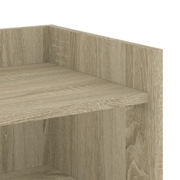 vidaXL Συρταριέρα Sonoma Δρυς 45x35x75cm από Επεξεργασμένο Ξύλο 1 τεμ.