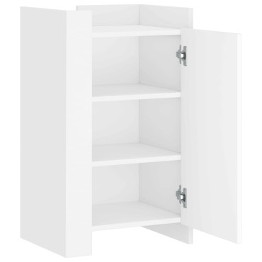 vidaXL Συρταριέρα Λευκή 45x35x75cm από Επεξεργασμένο Ξύλο 1 τεμ.
