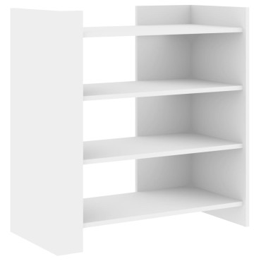 vidaXL Ραφιέρα Λευκή 73,5x35x75cm από Επεξεργασμένο Ξύλο 1 τεμ.
