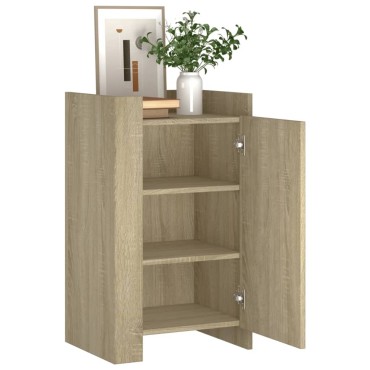 vidaXL Συρταριέρα Sonoma Δρυς 45x35x75cm από Επεξεργασμένο Ξύλο 1 τεμ.