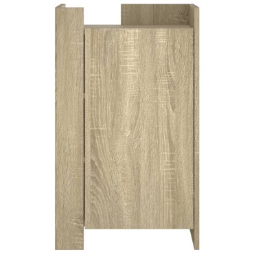vidaXL Συρταριέρα Sonoma Δρυς 45x35x75cm από Επεξεργασμένο Ξύλο 1 τεμ.