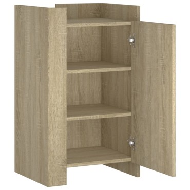 vidaXL Συρταριέρα Sonoma Δρυς 45x35x75cm από Επεξεργασμένο Ξύλο 1 τεμ.