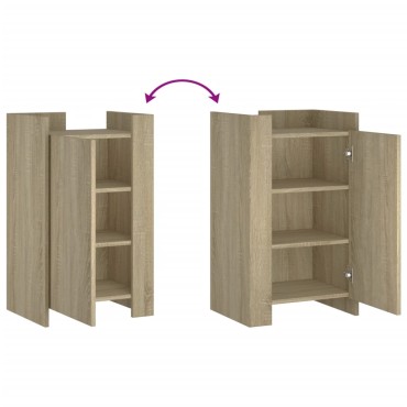 vidaXL Συρταριέρα Sonoma Δρυς 45x35x75cm από Επεξεργασμένο Ξύλο 1 τεμ.