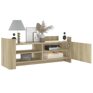 vidaXL Έπιπλο Τηλεόρασης Sonoma Δρυς 100x35x40cm Επεξ. Ξύλο