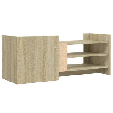 vidaXL Έπιπλο Τηλεόρασης Sonoma Δρυς 100x35x40cm Επεξ. Ξύλο