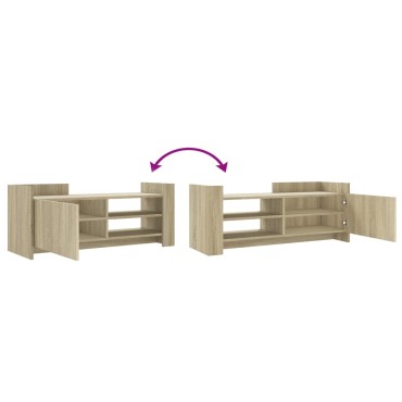 vidaXL Έπιπλο Τηλεόρασης Sonoma Δρυς 100x35x40cm Επεξ. Ξύλο