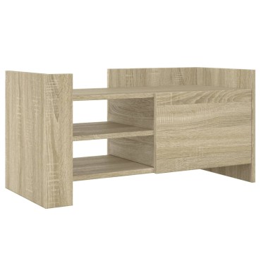 vidaXL Έπιπλο Τηλεόρασης Sonoma Δρυς 80x35x40cm Επεξ. Ξύλο