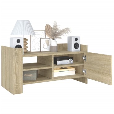 vidaXL Έπιπλο Τηλεόρασης Sonoma Δρυς 80x35x40cm Επεξ. Ξύλο