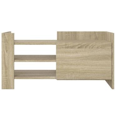 vidaXL Έπιπλο Τηλεόρασης Sonoma Δρυς 80x35x40cm Επεξ. Ξύλο