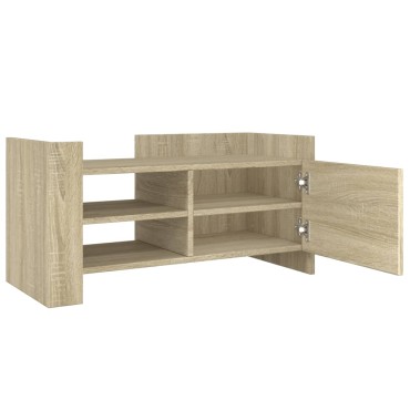 vidaXL Έπιπλο Τηλεόρασης Sonoma Δρυς 80x35x40cm Επεξ. Ξύλο