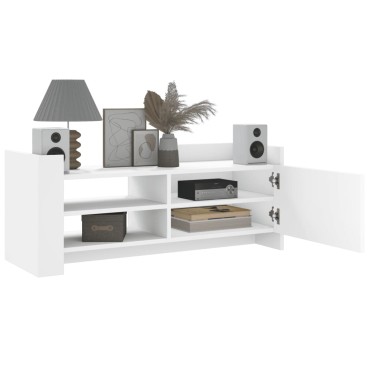 vidaXL Έπιπλο Τηλεόρασης Λευκό 100x35x40cm Επεξ. Ξύλο
