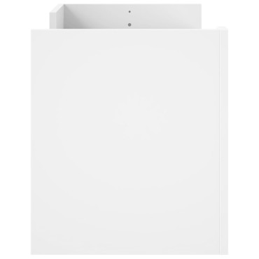vidaXL Έπιπλο Τηλεόρασης Λευκό 100x35x40cm Επεξ. Ξύλο