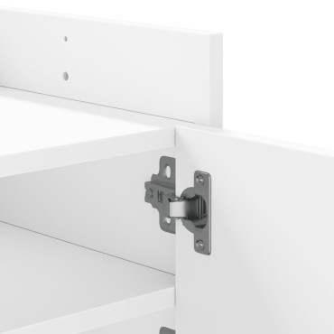 vidaXL Έπιπλο Τηλεόρασης Λευκό 100x35x40cm Επεξ. Ξύλο