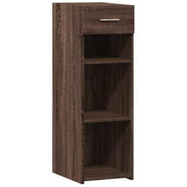 vidaXL Μπουφές Καφέ Δρυς 30x42,5x93cm από Επεξεργασμένο Ξύλο 1 τεμ.