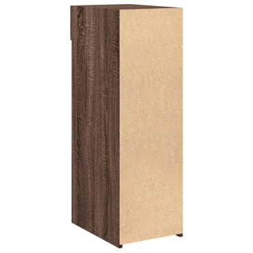 vidaXL Μπουφές Καφέ Δρυς 30x42,5x93cm από Επεξεργασμένο Ξύλο 1 τεμ.