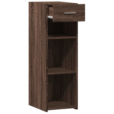 vidaXL Μπουφές Καφέ Δρυς 30x42,5x93cm από Επεξεργασμένο Ξύλο 1 τεμ.