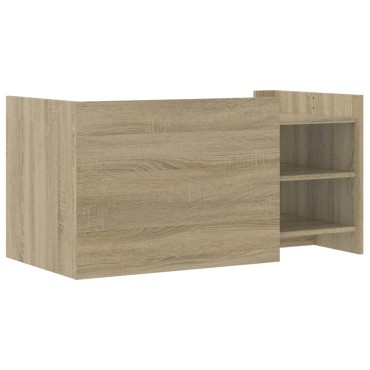 vidaXL Τραπεζάκι Σαλονιού Sonoma Δρυς 100x50x50cm Επεξεργασμένο Ξύλο 1 τεμ.