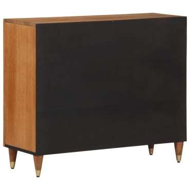 vidaXL Βοηθητικό Ντουλάπι 90x33x75cm από Μασίφ Ξύλο Μάνγκο 1 τεμ.