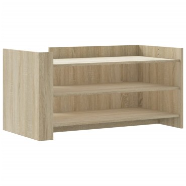 vidaXL Τραπεζάκι Σαλονιού Sonoma Δρυς 100x50x50cm Επεξεργασμένο Ξύλο 1 τεμ.