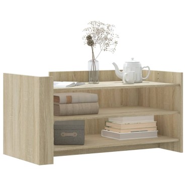 vidaXL Τραπεζάκι Σαλονιού Sonoma Δρυς 100x50x50cm Επεξεργασμένο Ξύλο 1 τεμ.