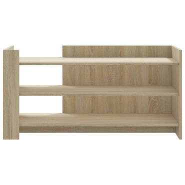 vidaXL Τραπεζάκι Σαλονιού Sonoma Δρυς 100x50x50cm Επεξεργασμένο Ξύλο 1 τεμ.