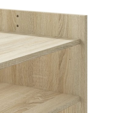 vidaXL Τραπεζάκι Σαλονιού Sonoma Δρυς 100x50x50cm Επεξεργασμένο Ξύλο 1 τεμ.