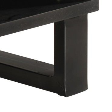 vidaXL Τραπεζάκι Σαλονιού 80x51x40cm από Μασίφ Ξύλο Ακακίας 1 τεμ.