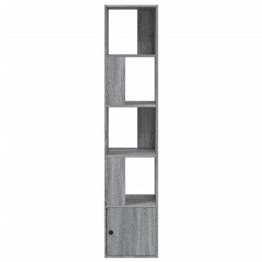 vidaXL Βιβλιοθήκη Γκρι Sonoma 40x36x189cm από Επεξεργ. Ξύλο 1 τεμ.