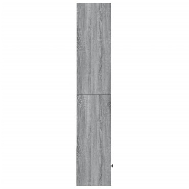 vidaXL Βιβλιοθήκη Γκρι Sonoma 40x36x189cm από Επεξεργ. Ξύλο 1 τεμ.