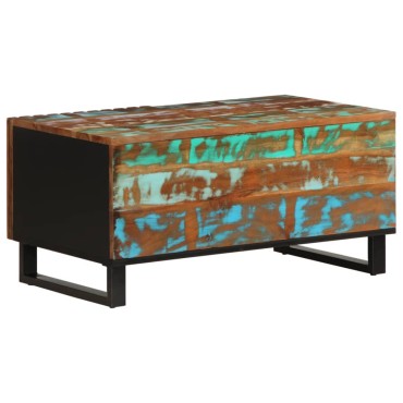 vidaXL Τραπεζάκι Σαλονιού 80x51x40cm από Μασίφ Ξύλο Ακακίας 1 τεμ.