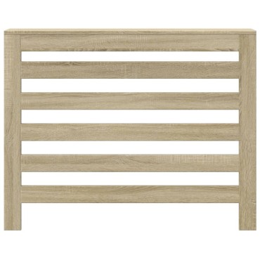 vidaXL Κάλυμμα Καλοριφέρ Sonoma Δρυς 104x20x82 εκ. Επεξεργασμένο Ξύλο