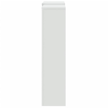 vidaXL Κάλυμμα Καλοριφέρ Λευκό 205x21,5x83,5εκ. από Επεξεργασμένο Ξύλο