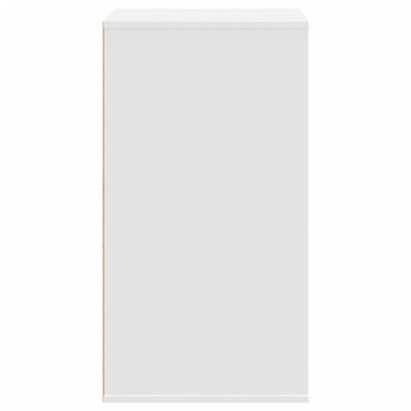 vidaXL Συρταριέρα Γωανική Λευκή 60x41x76cm από Επεξεργασμένο Ξύλο 1 τεμ.