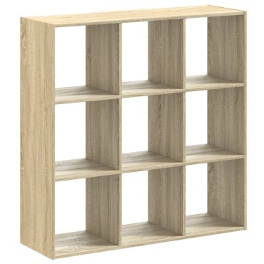 vidaXL Βιβλιοθήκη Sonoma Δρυς 102x32x102cm από Επεξεργασμένο Ξύλο 1 τεμ.