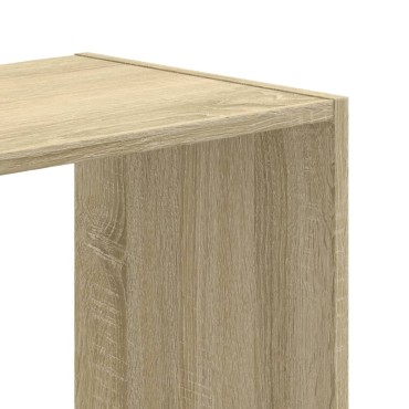vidaXL Βιβλιοθήκη Sonoma Δρυς 102x32x102cm από Επεξεργασμένο Ξύλο 1 τεμ.
