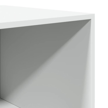 vidaXL Ντουλάπα Λευκή 50x50x200cm από Επεξ. Ξύλο 1 τεμ.