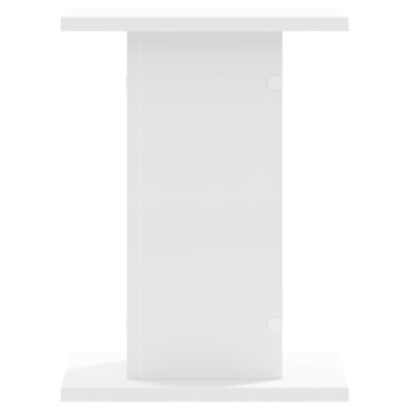 vidaXL Βάσεις Ηχείων 2 Τεμ. Λευκή 30x30x40 εκ. Επεξ. Ξύλο