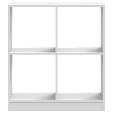 vidaXL Βιβλιοθήκη Λευκή 68,5x32x75cm από Επεξεργασμένο Ξύλο 1 τεμ.