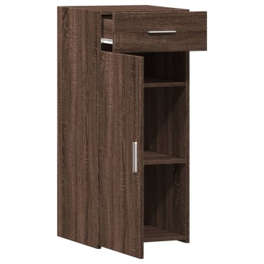 vidaXL Ντουλάπι Καφέ Δρυς 40x42,5x93cm Επεξεργασμένο Ξύλο 1 τεμ.
