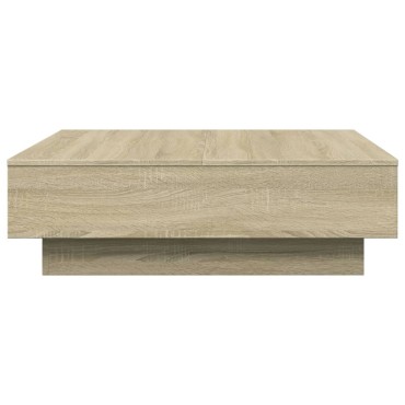 vidaXL Τραπεζάκι Σαλονιού Sonoma Δρυς 90x90x28cm Επεξεργασμένο Ξύλο 1 τεμ.