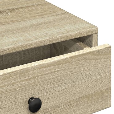 vidaXL Τραπεζάκι Σαλονιού Sonoma Δρυς 90x90x28cm Επεξεργασμένο Ξύλο 1 τεμ.