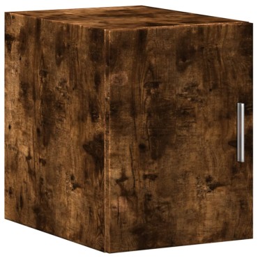 vidaXL Ντουλάπι Τοίχου Καπνιστή Δρυς 30x42,5x40cm Επεξεργασμένο Ξύλο 1 τεμ.