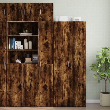 vidaXL Ντουλάπι Τοίχου Καπνιστή Δρυς 30x42,5x40cm Επεξεργασμένο Ξύλο 1 τεμ.