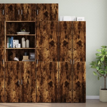 vidaXL Ντουλάπι Τοίχου Καπνιστή Δρυς 50x42,5x40cm Επεξεργασμένο Ξύλο 1 τεμ.