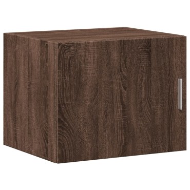 vidaXL Ντουλάπι Τοίχου Καφέ Δρυς 50x42,5x40cm Επεξεργασμένο Ξύλο 1 τεμ.