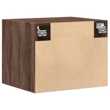 vidaXL Ντουλάπι Τοίχου Καφέ Δρυς 50x42,5x40cm Επεξεργασμένο Ξύλο 1 τεμ.