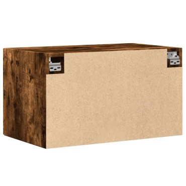 vidaXL Ντουλάπι Τοίχου Καπνιστή Δρυς 70x42,5x40cm Επεξεργασμένο Ξύλο 1 τεμ.
